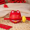 Traditional Pixiu Wooden Fish Percussion Toy For Stress Relief Office Decor Gift For Students