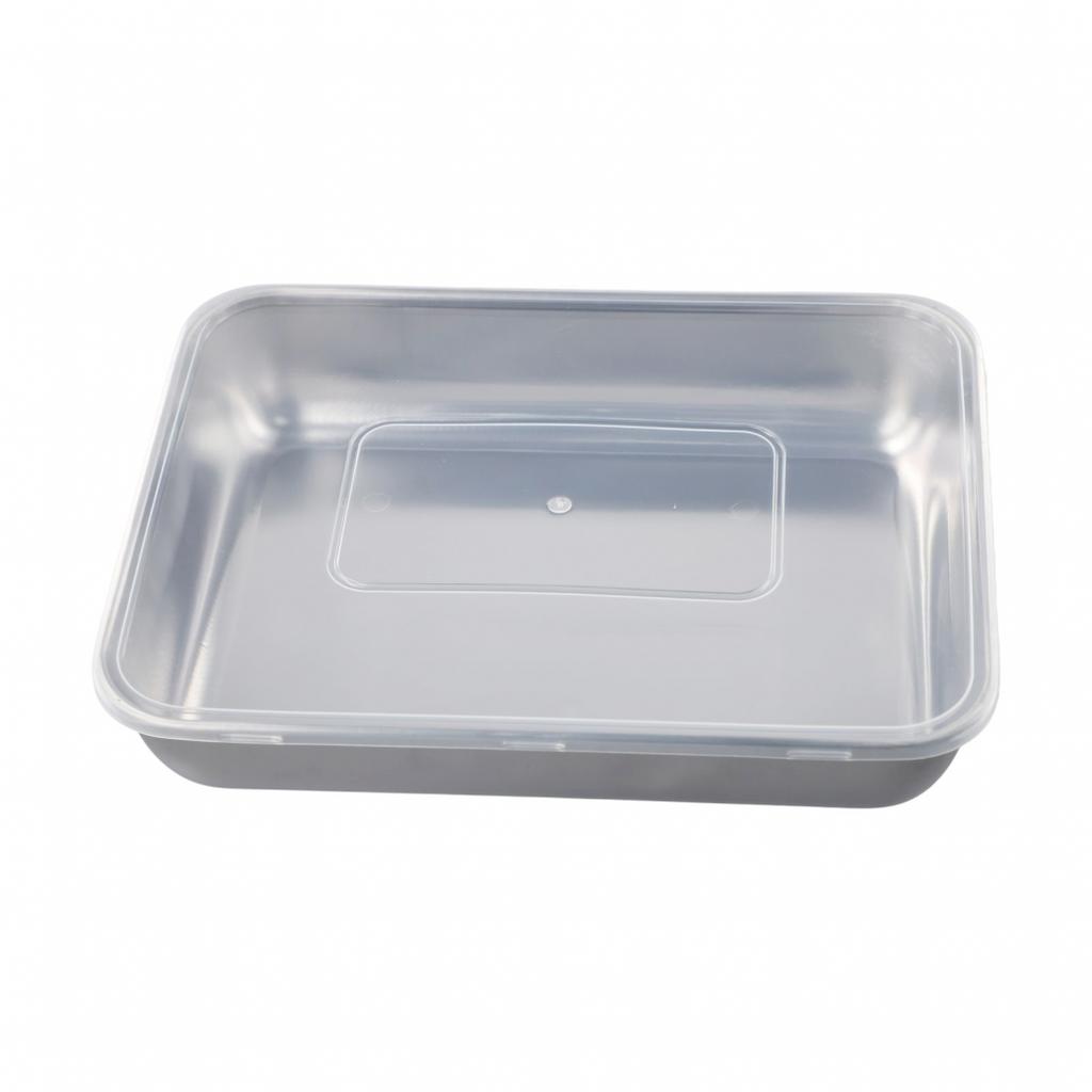 Practical Stainless Steel Trays for Daily Cooking and Storage Needs