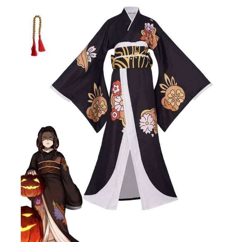 Costume Cosplay di Demon Slayer Kibutsuji Muzan Per Appassionati di Cosplay Anime