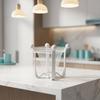 Folding Sink Filter Holder Plastic Sink Drain Rack Durable Sink Trash Catcher  Vegetable Storage