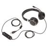 Telephone Headset Multifunctional Volume Adjustment Microphone Mute USB PC Headset for Call Center