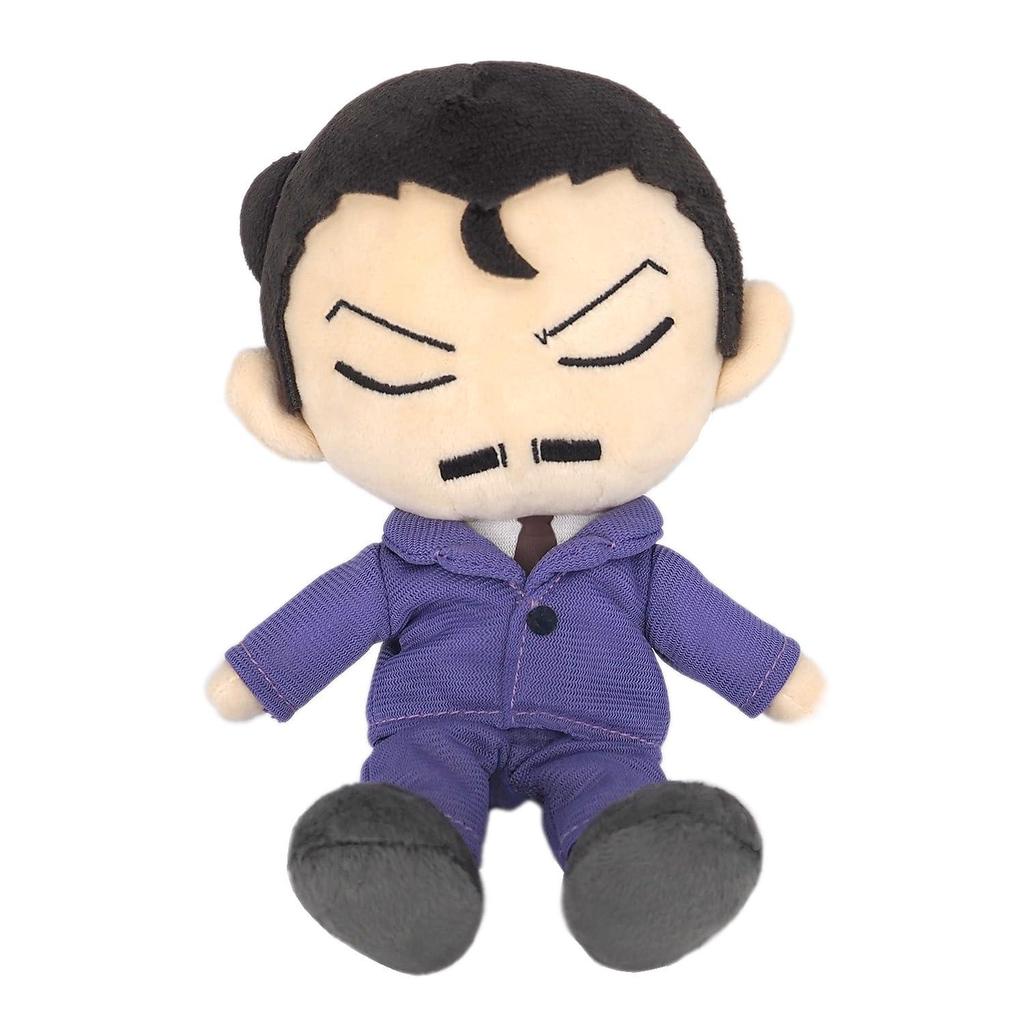 Sanei Boeki Detective Conan Fuwafuwa Friends Sleeping Kogoro (S) W11 x D8 x H20cm Stuffed Toy FCN06