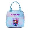 KPop lovci démonů Kancelářští pracovníci S obědovým sáčkem Přenosný izolovaný velkokapacitní obědový sáček Taška přes rameno Dvouúčelový