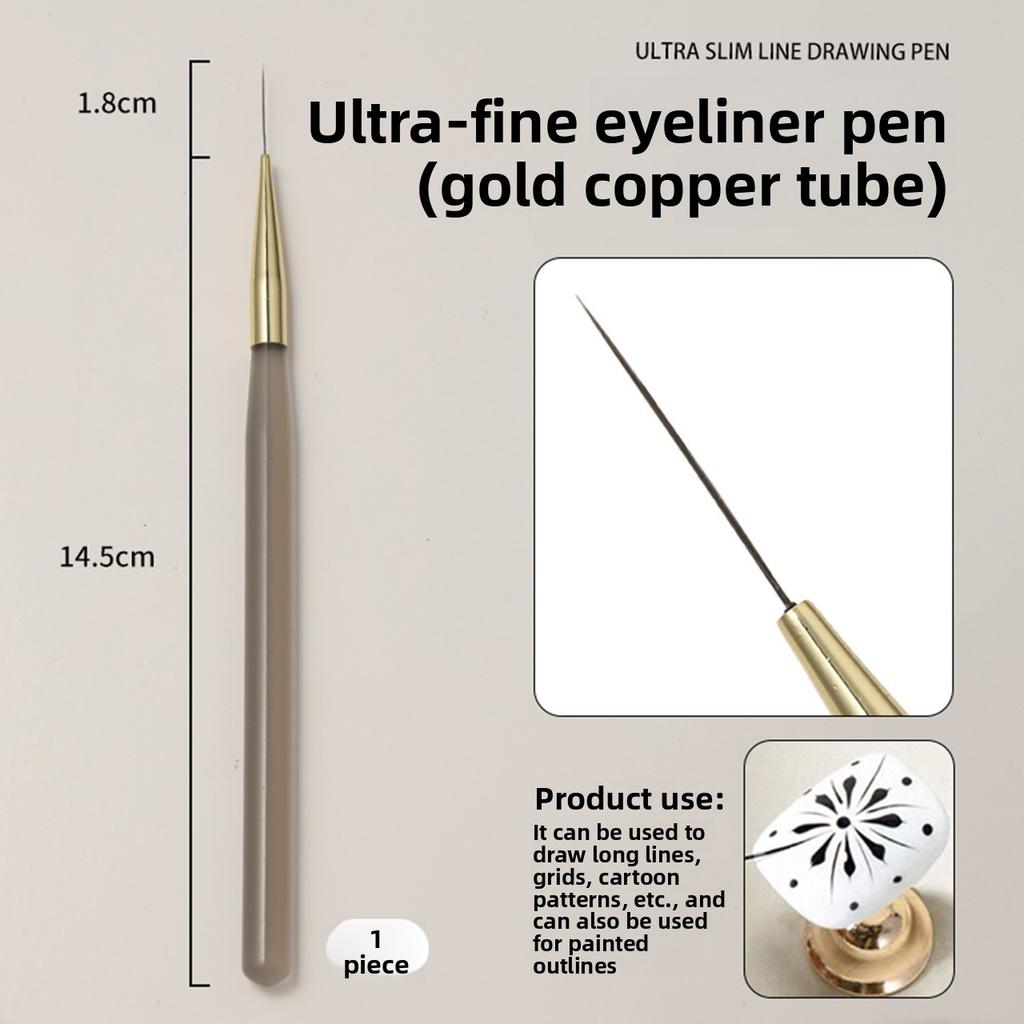 Soft Resilient Flexible and Smooth Multi-purpose Extended Nail Art Pen