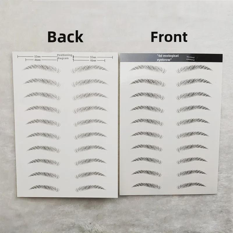 3D Waterproof Eco-Imitation Eyebrow Tattoo Stickers