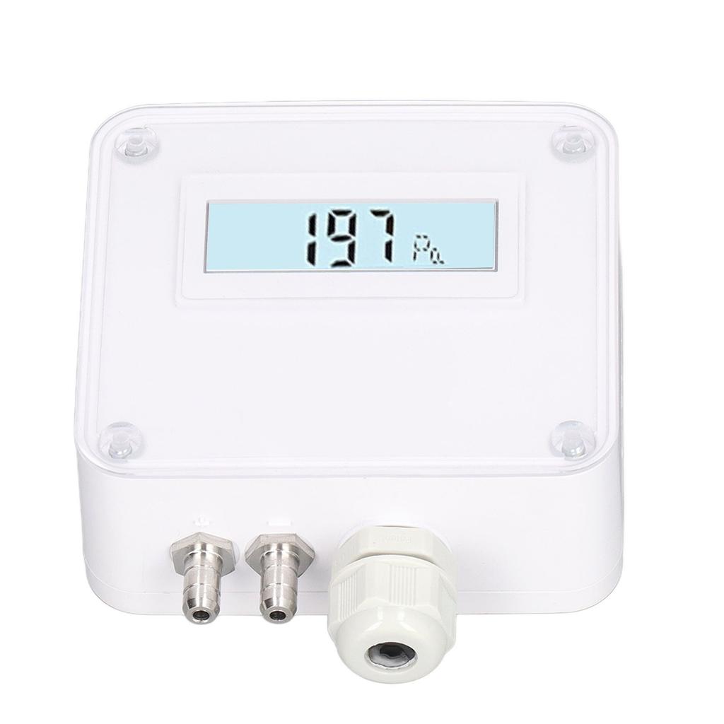 Micro Differential Pressure Transmitter Intelligent Digital Display Air Pressure Monitor Sensor