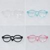 Dla 10cm Lalek Bawełnianych Okulary Śliczne Plastikowe Okulary dla Lalek Macaron Lalki BJD Zabawkowe Okulary Akcesoria