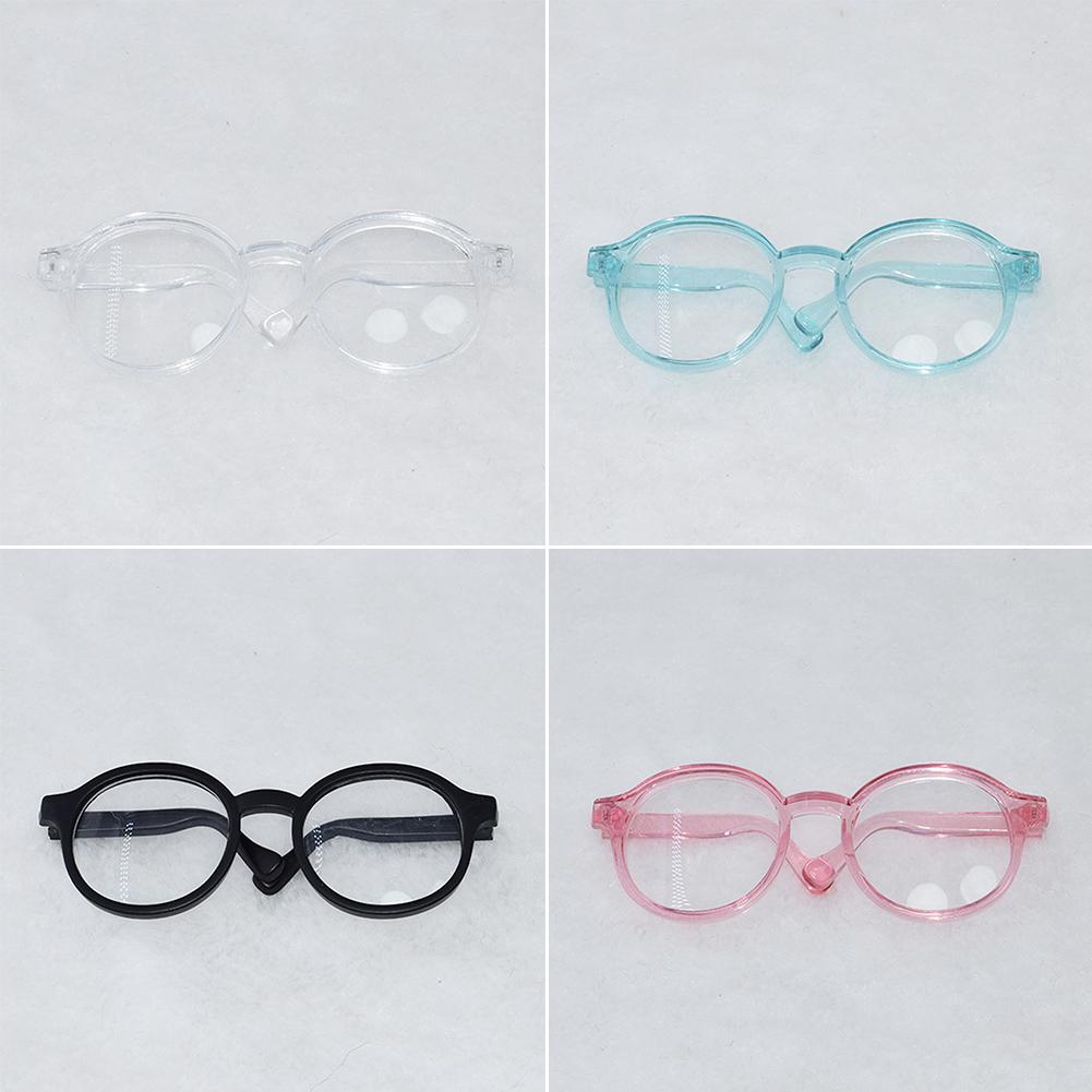 Dla 10cm Lalek Bawełnianych Okulary Śliczne Plastikowe Okulary dla Lalek Macaron Lalki BJD Zabawkowe Okulary Akcesoria
