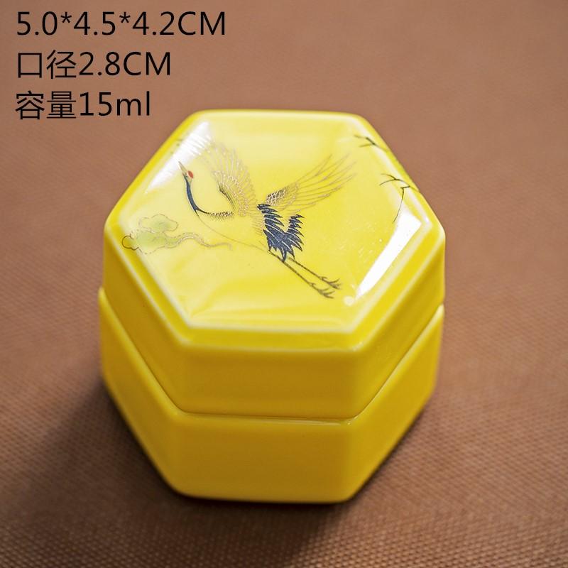 Tea Coffee Sugar Storage Jar China Crafts Decoration Mini Ceramic Jar Kitchen Storage Bottles & Jars Containers Home Decor New