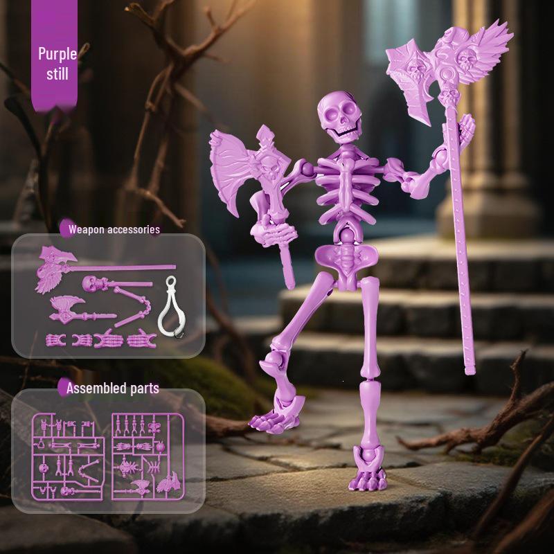 Flexible 3D Skeleton Toy for Boys – Educational, Fun, Stress Relief