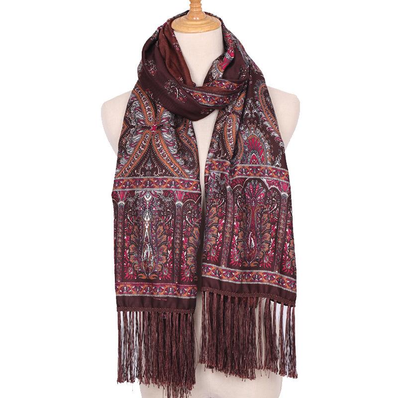2025 New Ethnic Style Printed Scarf for Women