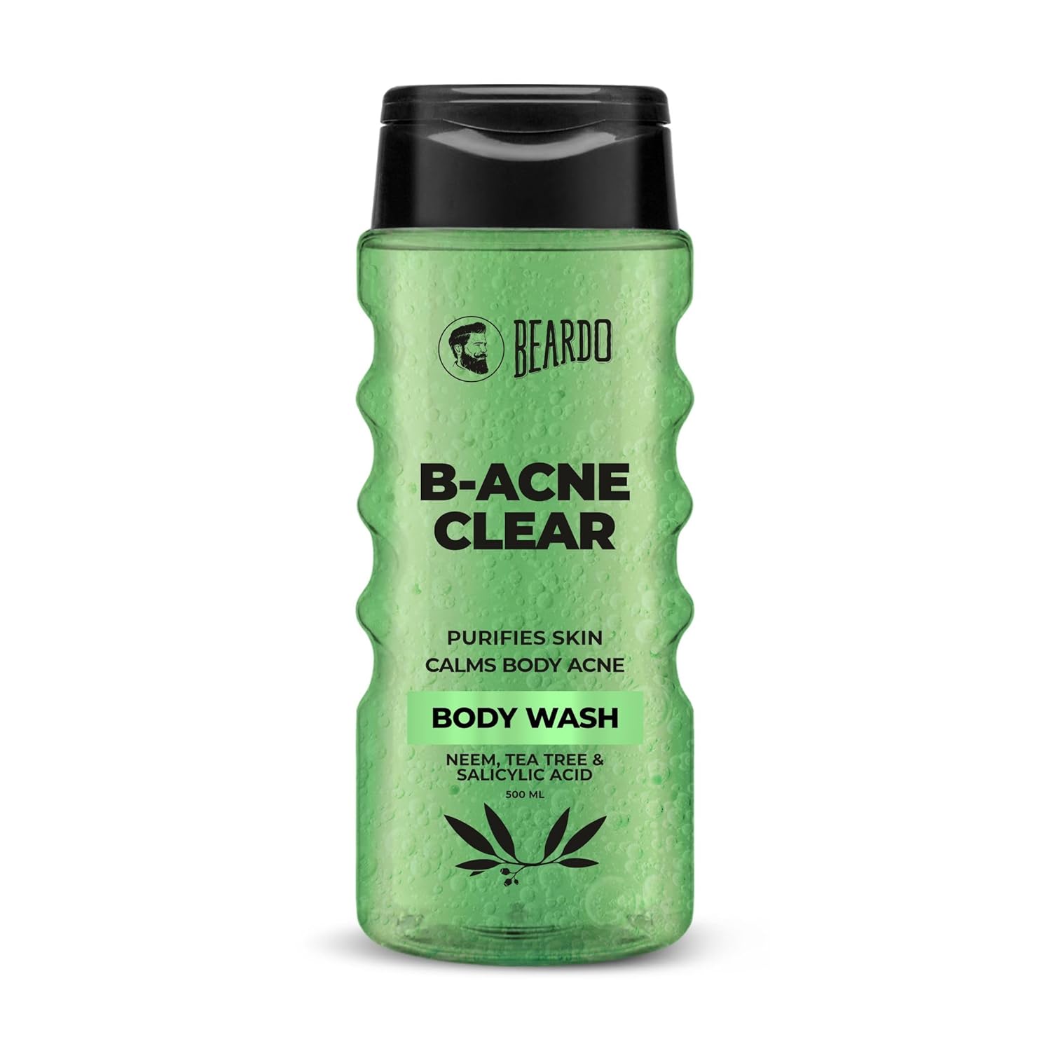 

Beardo Body Acne Clear Body Wash For Men 500 ml Neem Tea Tree Salicylic Acid Deep Cleansing Shower Gel For Smooth Skin