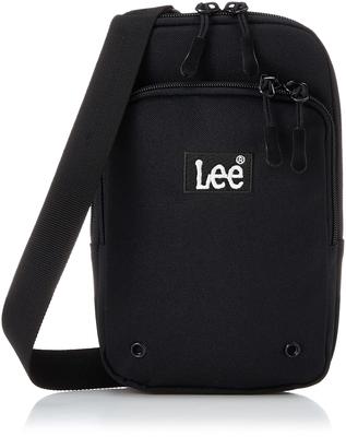 Lee PRAY Mini Shoulder Bag with Box Black Logo, Trendy, Lightweight, Multifunctional, 320-3720,