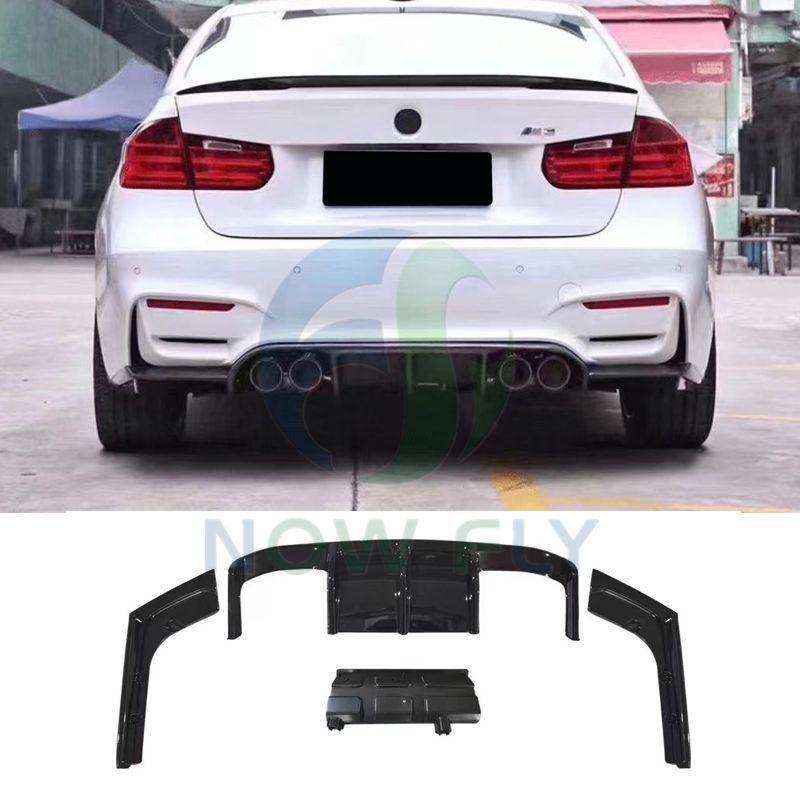BMW 3 Series (2013-2019) M3 Conversion Kit: Front/Rear Bumpers, Side Bumpers, Hood & Fenders (F30/F35).