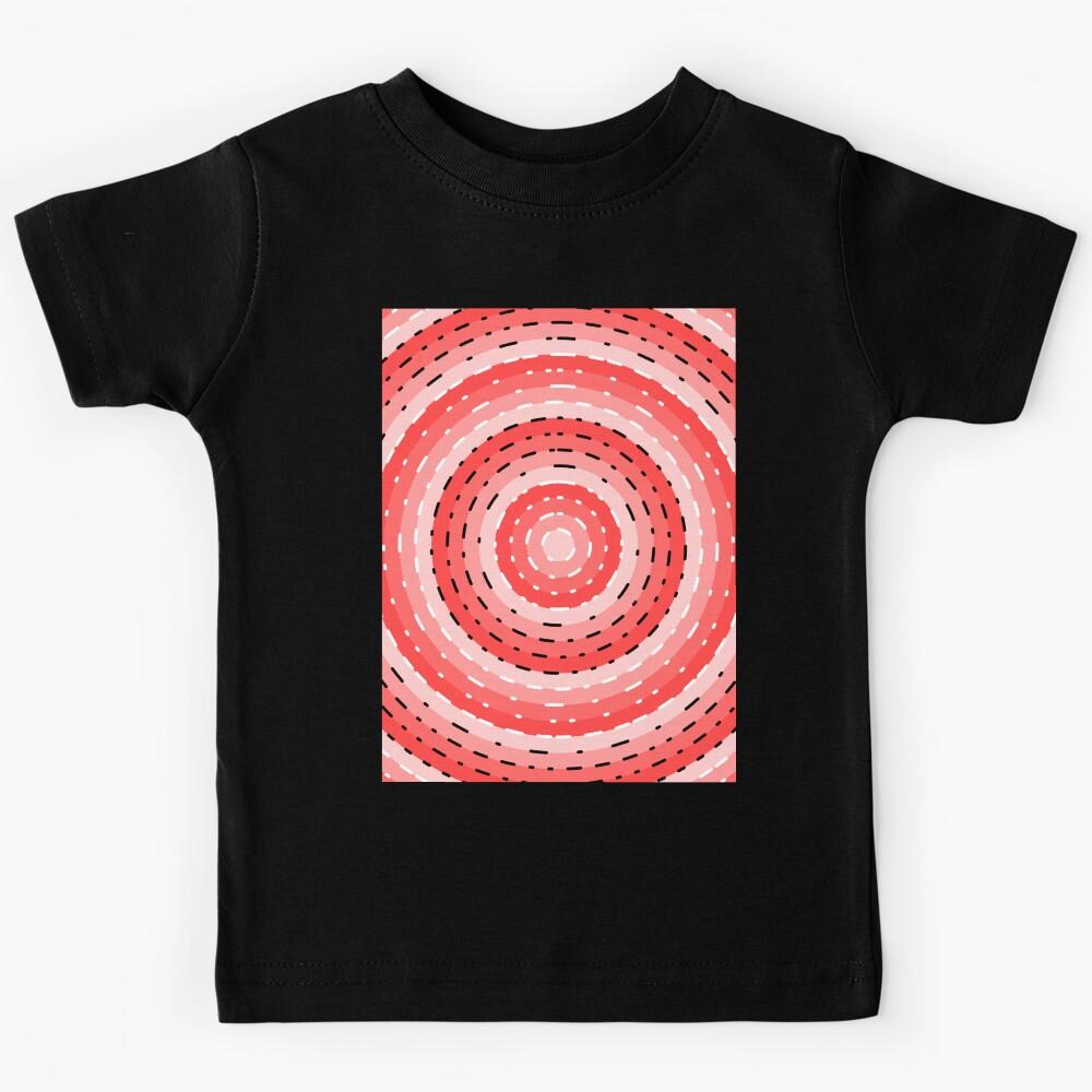 Twirl Pink pattern Kids T-Shirt 160