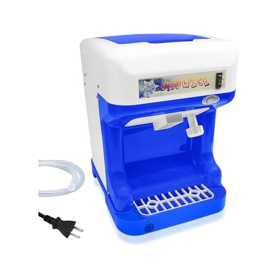 Electric shaved ice machine, shaved ice maker, shaved ice machine, electric type, 1400r/min rotation speed, suitable ice: 2-4cm, for commercial use,
