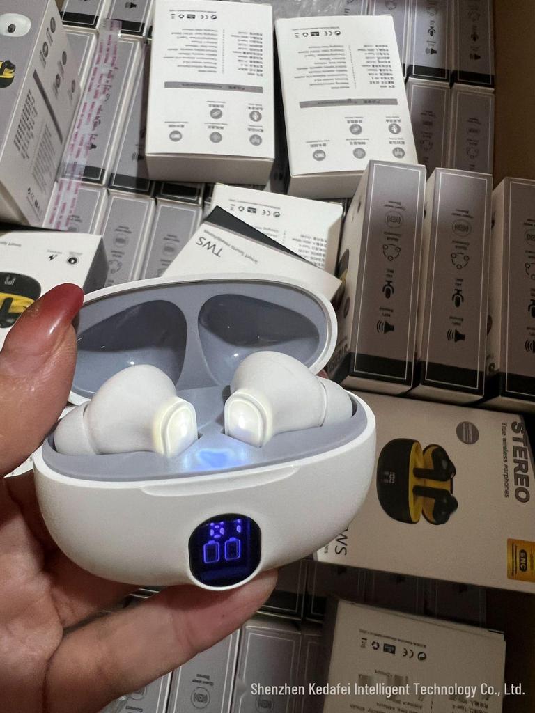 Bluetooth In-Ear Sleep Earphones: Ultra-Thin, Bone Conduction, Long Battery Life, Comfortable for Extended Wear.