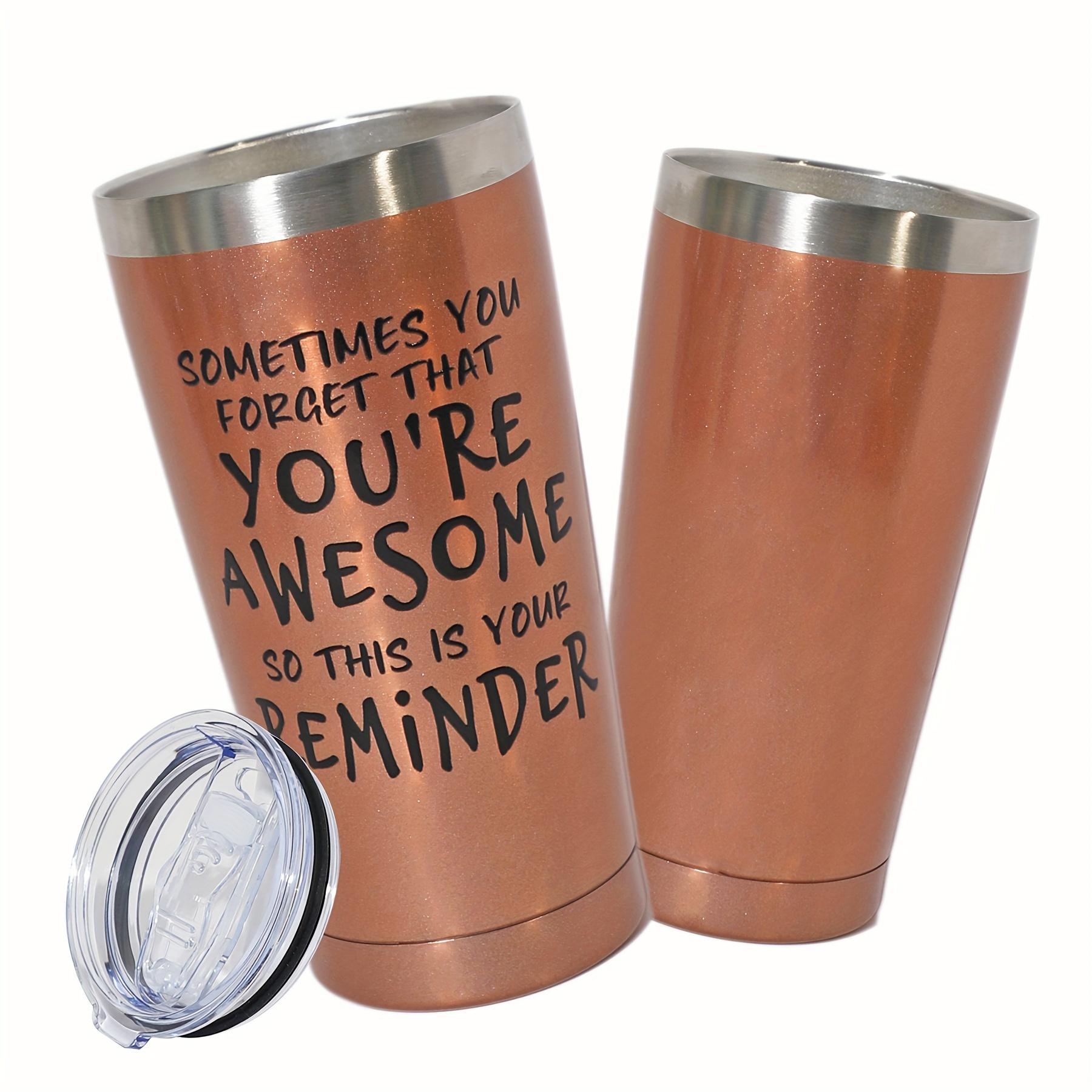 

1 шт. - Изолированная дорожная кофейная кружка из нержавеющей стали, подходит для занятий спортом на открытом воздухе, фитнеса, вождения автомобиля, путешествий и деловых поездок розового золота