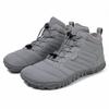 Plush Women's Snow Boots High-top Cotton Shoes Men's Warm Short Boots Non-slip Winter Outdoor Walking Shoes