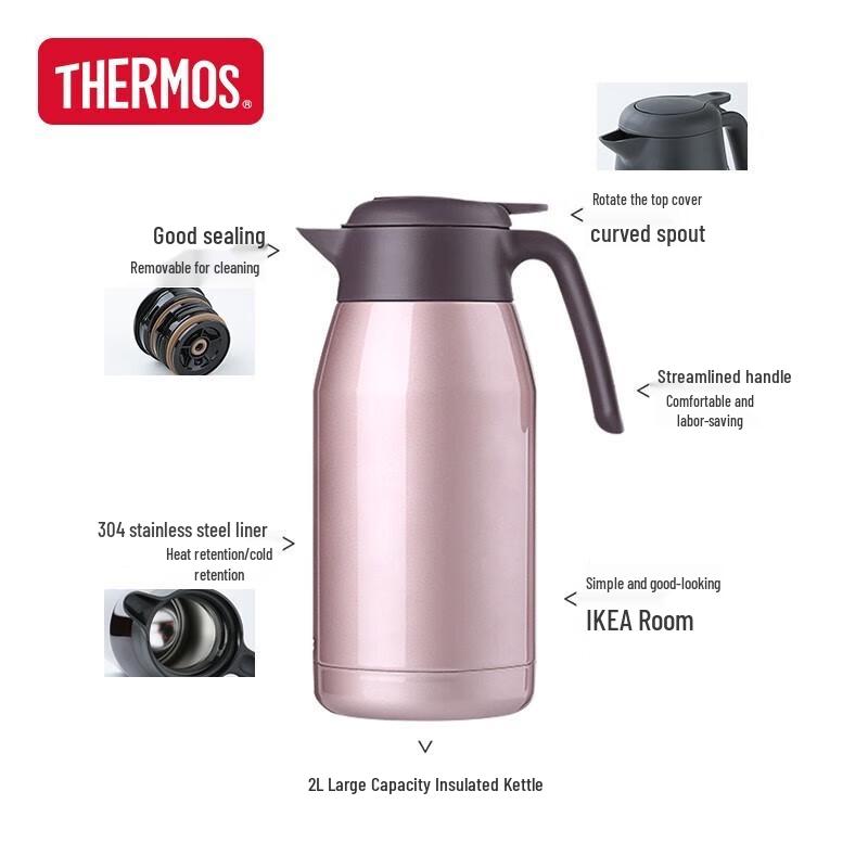 Thermos Stainless Steel Vacuum Insulated Pot