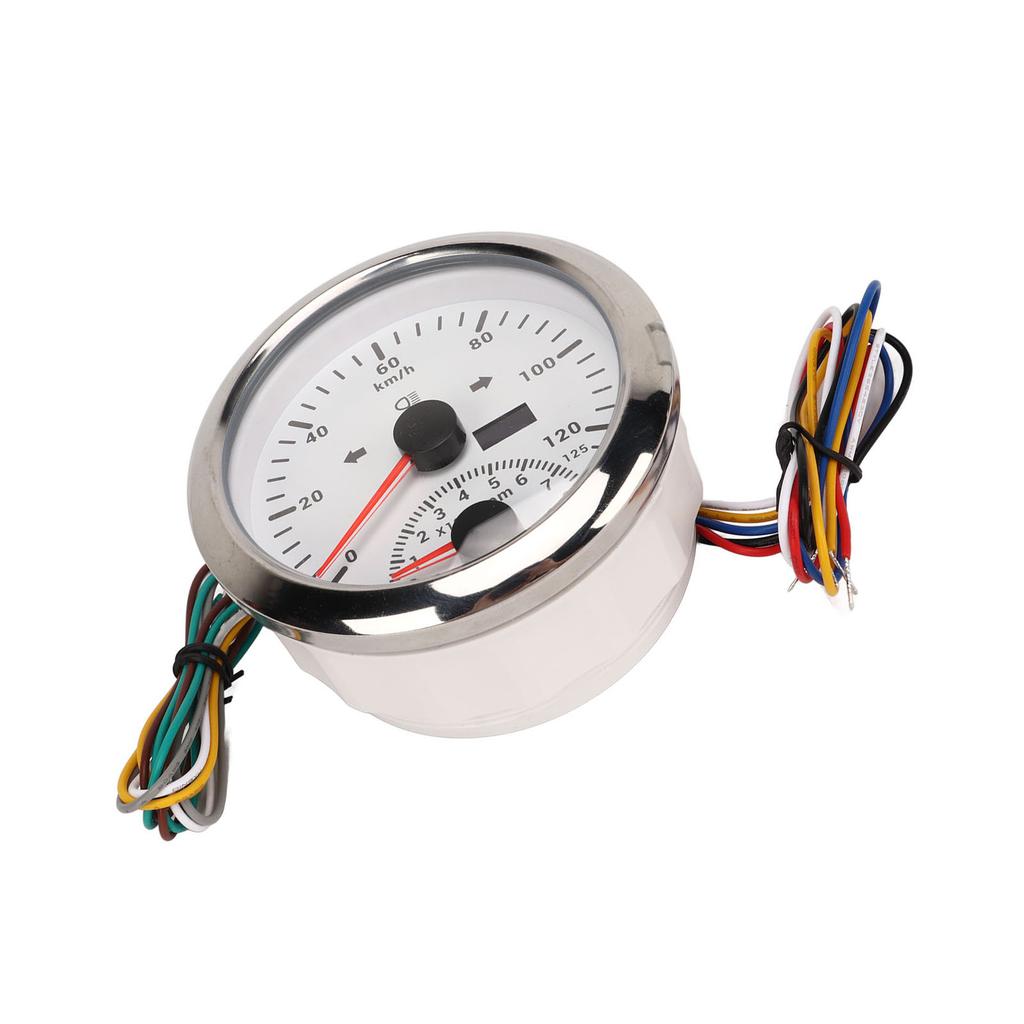 GPS Speedometer with Tachometer 8000 RPM 85mm 3 3Celsius8 In GPS Speedometer with Indiction Light for Marine ATV Vehicle