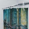 Rustic Chain Shower Curtain | Industrial and Vintage Bathroom Decor
