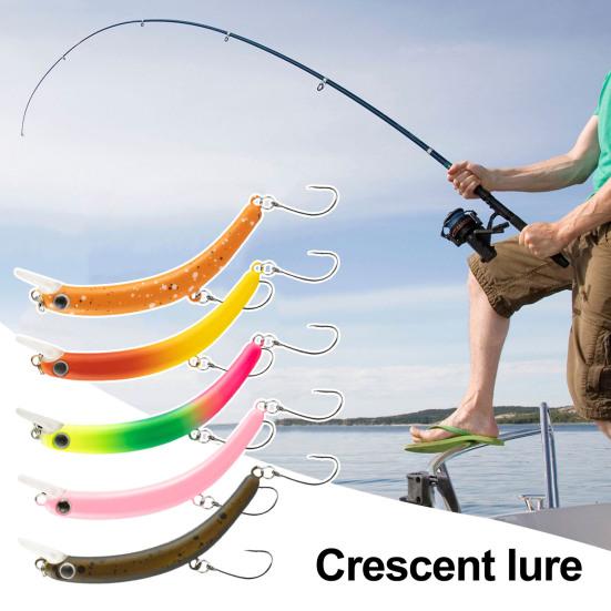 

6.3CM/4G Carved Minnow Fishing Lure with Tongue Hooks Long Casting Sinking Plastic Artificial Bait Freshwater Saltwater Trout Bass Fishing Accessories