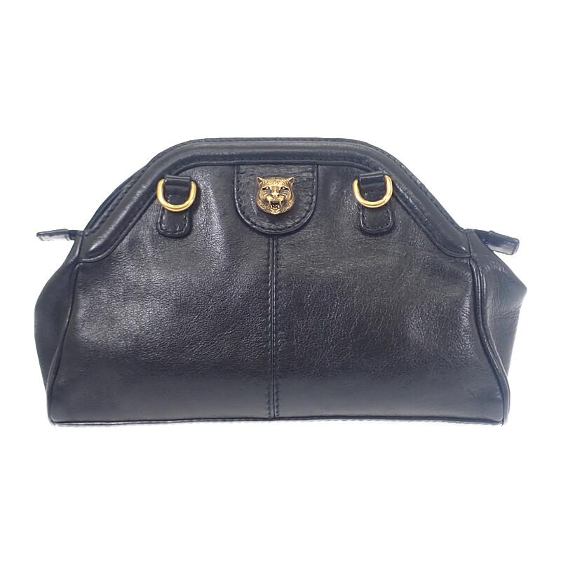 GUCCI  524620 Shoulder Bag black Calfskin Women
