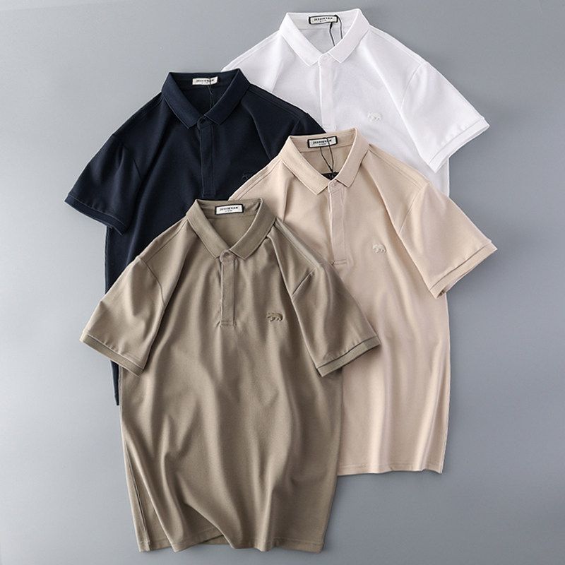 Fashion Brand Polo Shirt Summer Export Short-Sleeved T-shirt