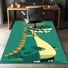 Custom Name Dinosaur Printed Carpet,Rug for Office Chair Living Room Bedroom Kitchen Room Decor Gifts.