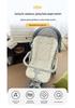 Soft Cotton Gauze Stroller Seat Cushion for Babies