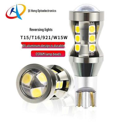 Universal LED Car Bulb T15/T16 for Reversing and Tail Light, 18-SMD 3030 Osram