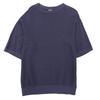 FilMelange CHAS Men's Navy Short Sleeve Sweatshirt, Size 5, 231-1019, 23 Stainless Steel tops 5 Navy systemUsed