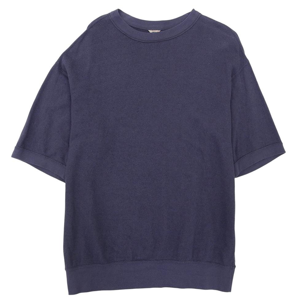 FilMelange CHAS Men's Navy Short Sleeve Sweatshirt, Size 5, 231-1019, 23 Stainless Steel tops 5 Navy systemUsed