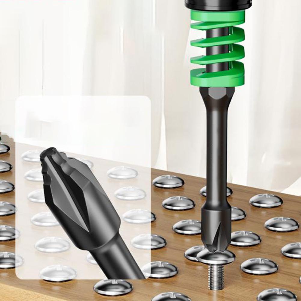 Cross Batch Head Anti-Slip Electric Screwdriver Bit Kit Spring Screwdriver Bit Set Cross Magnetic Screw Driver 65 90 110mm