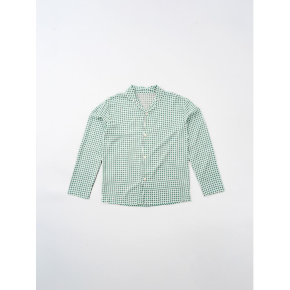 

Daiso [публичный] Районный топ с длинным рукавом с узором M Зеленый