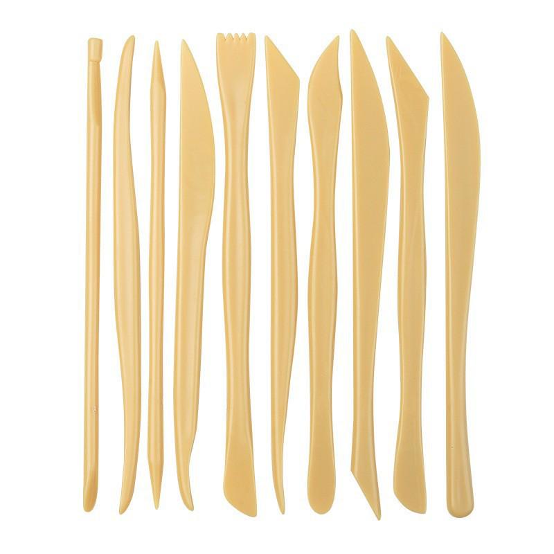 Ensemble d'outils de modelage en argile de poterie en cinq pièces pour sculpture DIY