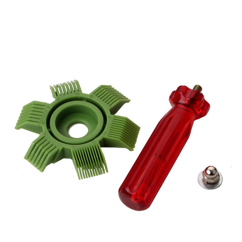 Air Conditioner Fin Comb & Condenser Brush: Refrigeration Maintenance Tool