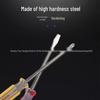 6mm Crystal Screwdriver: Magnetic Phillips & Slotted, Color Strip Design