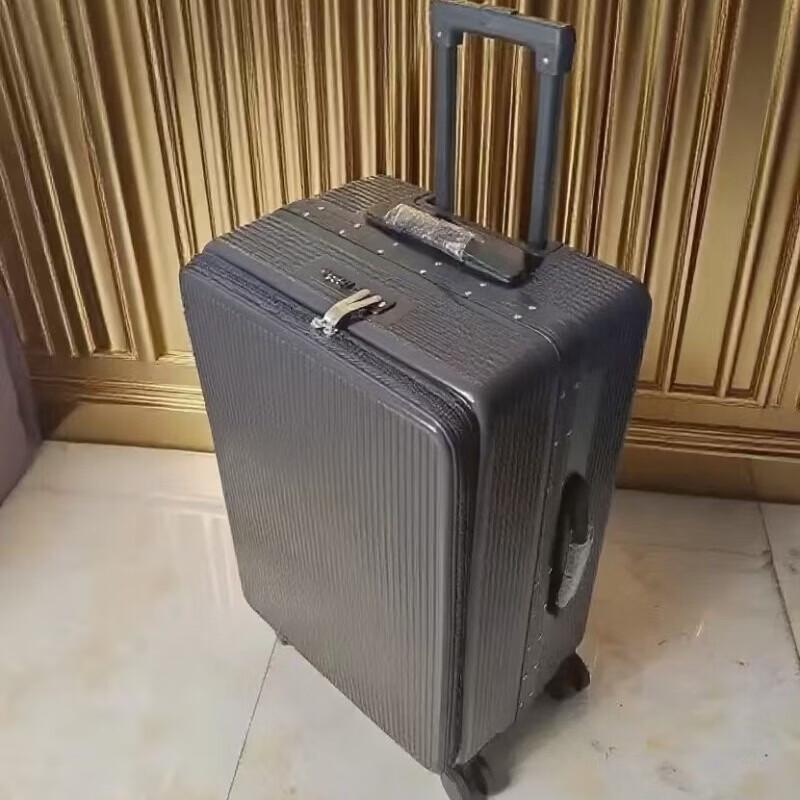 OEING Front-Open Expandable Carry-on Luggage