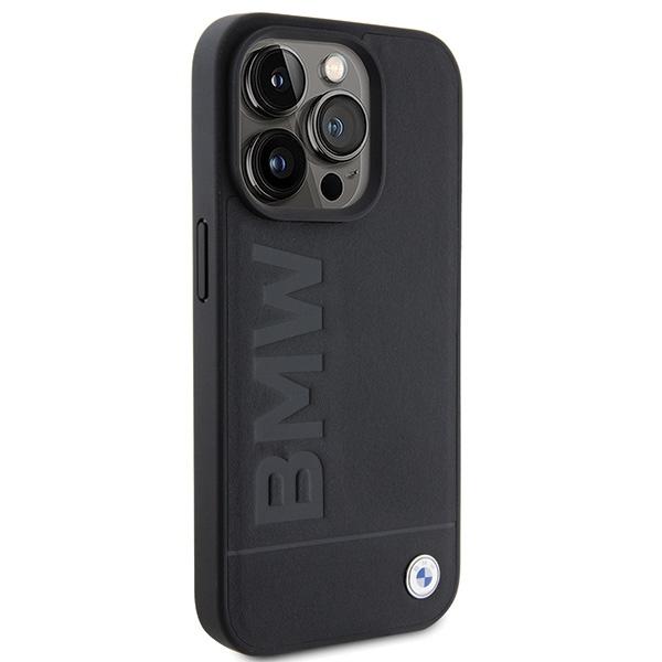Bmw Bmhmp15Lsllbk Iphone 15 Pro 6.1 Czarny/Black Magsafe Leather Hot Stamp