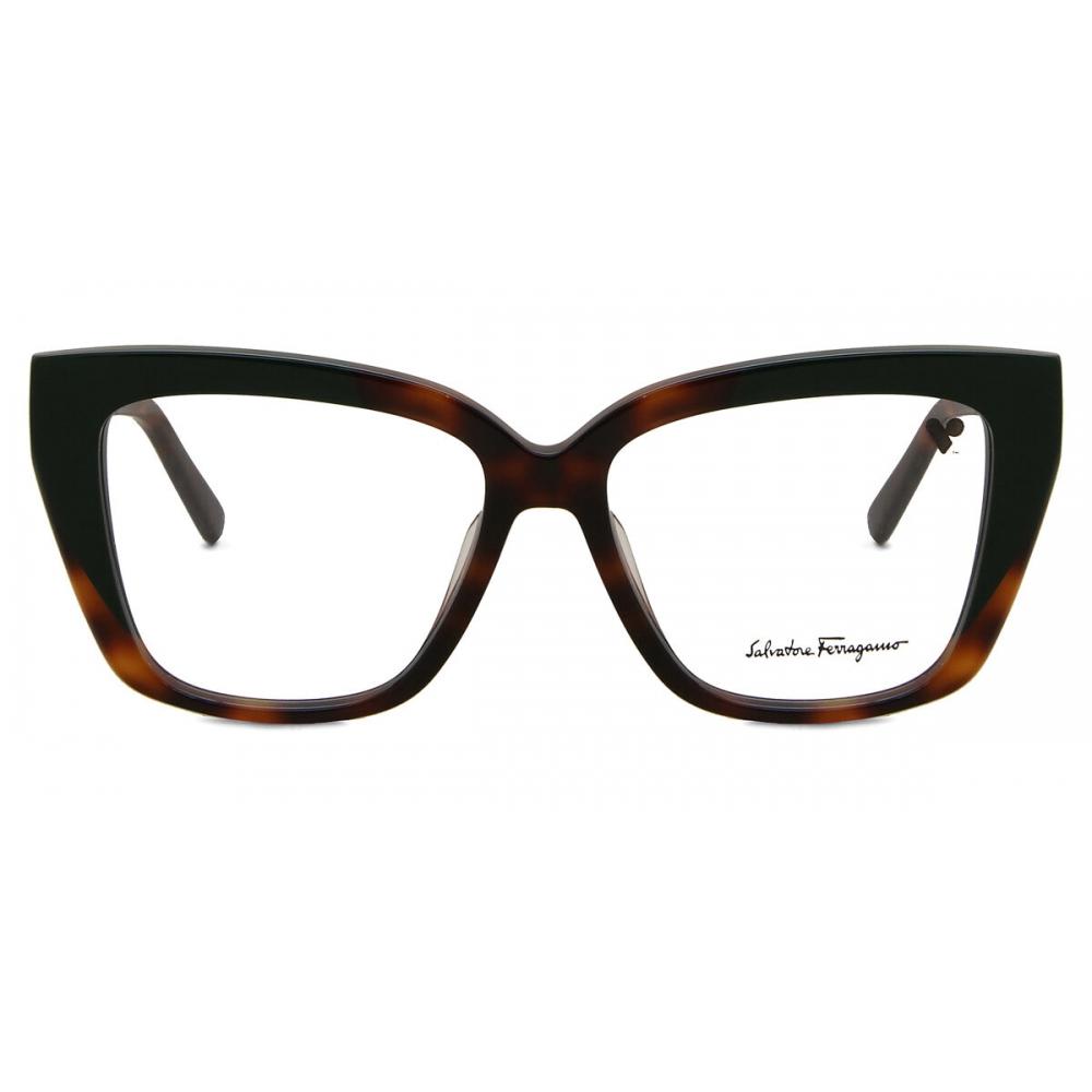 

Salvatore Ferragamo Sf 2939 220 Women Eyeglasses Dark Green Tortoise/54-15-140