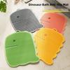 Suction Cup Exfoliating Foot Pad Dinosaur Shape Shower Foot Scrubber  Personal Hygiene
