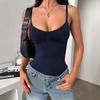 Women's Y2K Sexy Camisole Vest - Summer 2025 European Style