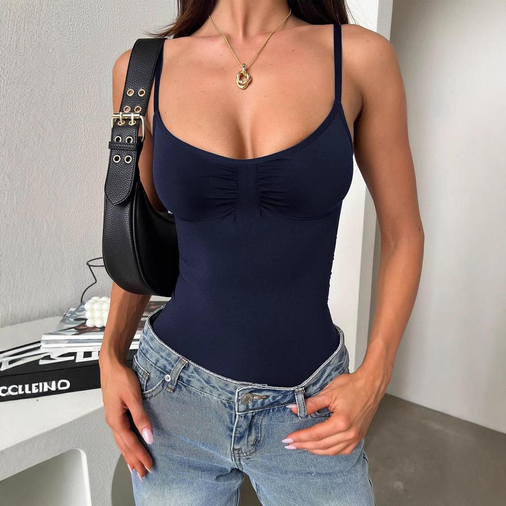 Women's Y2K Sexy Camisole Vest - Summer 2025 European Style