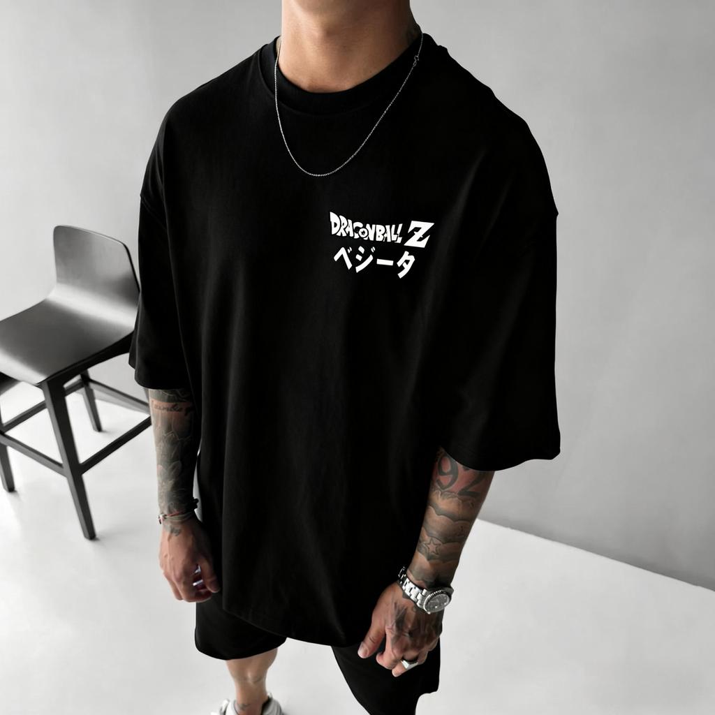 New Dragon Ball Goku Printed Shortsleeved Bandai Mens and Womens 2026 Summer Loose Breathable and Sporty Fashion Tshirts