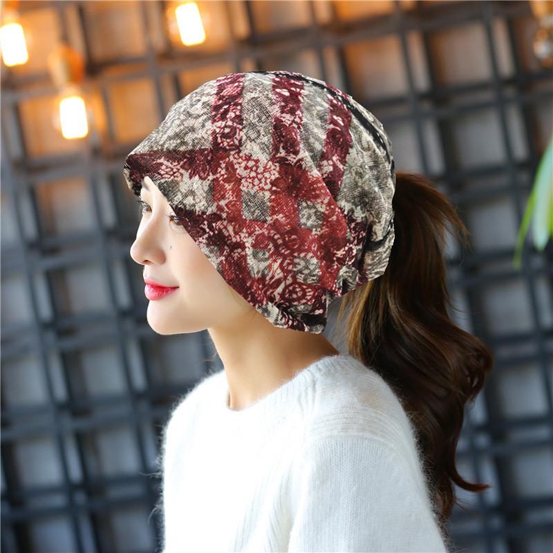 Cappello traspirante in poliestere per chemioterapia da donna, per uso estivo all'aperto