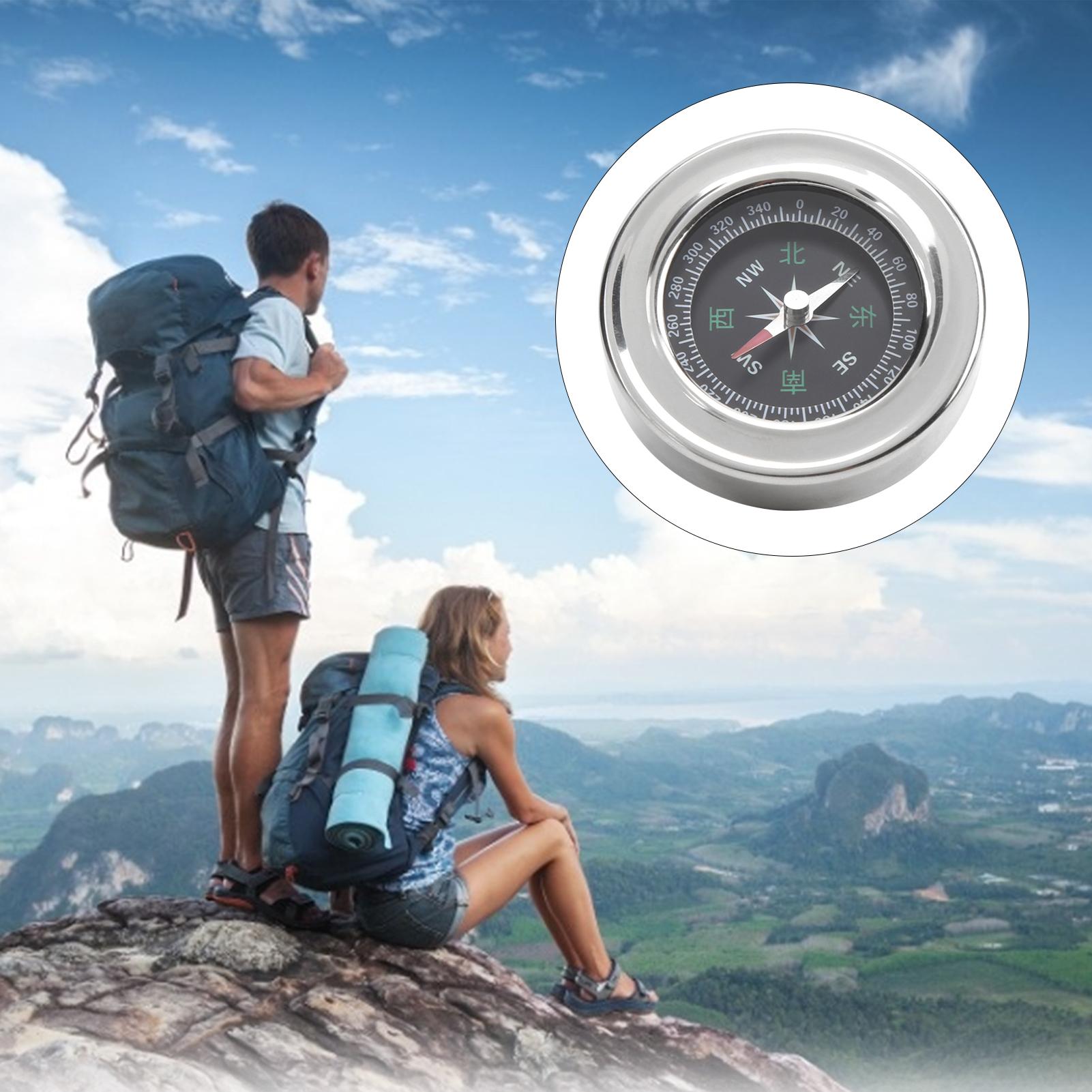 

60mm Stainless Steel Portable Orienteering for Camping Hiking