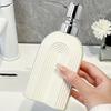 Press Type Arched Shaped Soap Dispenser Refillable Liquid Lotion Storage Bottles  Hotel