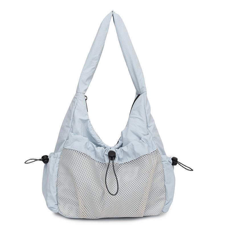 

Women s bag casual handbag new shoulder armpit bag large capacity commuter shoulder tote bag светло-синий